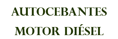 autocebantes motor diésel