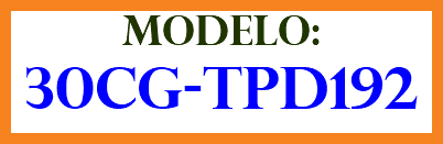 MODELO: 30CG-TPD192